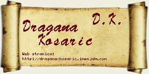 Dragana Košarić vizit kartica